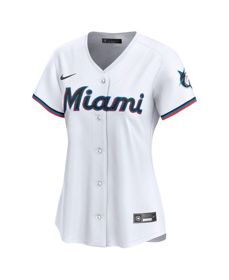 Women's White Miami Marlins Home Limited Jersey