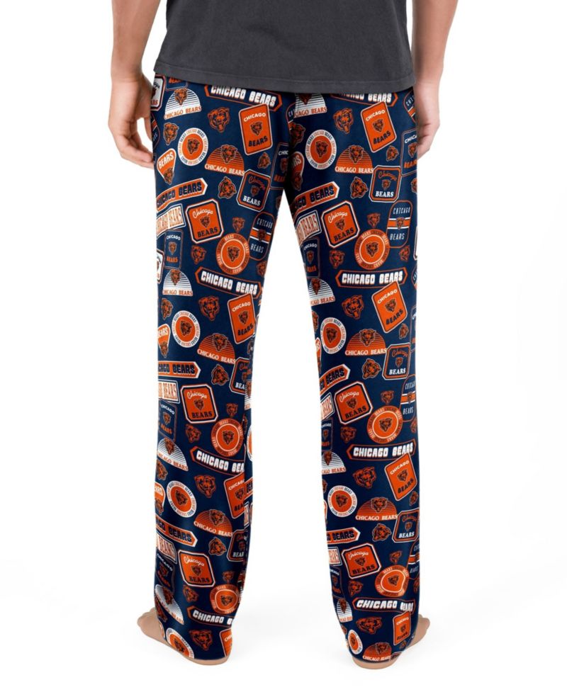 Men's Navy Chicago Bears Grady Sleep Pants