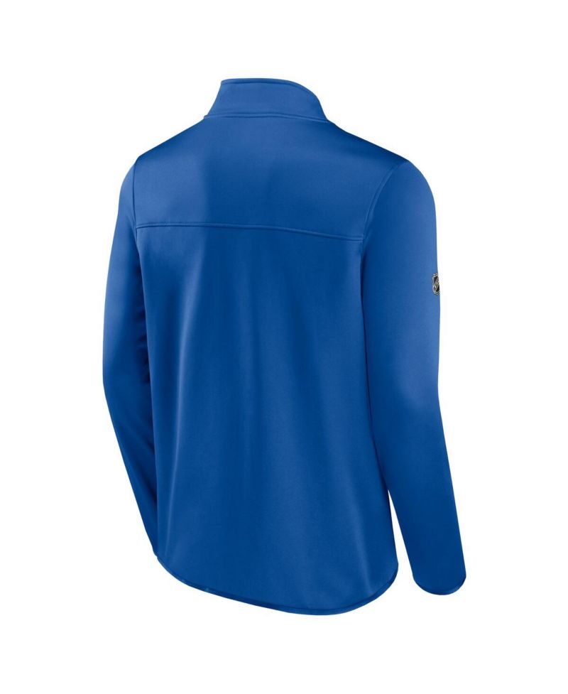 Men's Royal New York Islanders Authentic Pro Rink Fleece Full-Zip Jacket