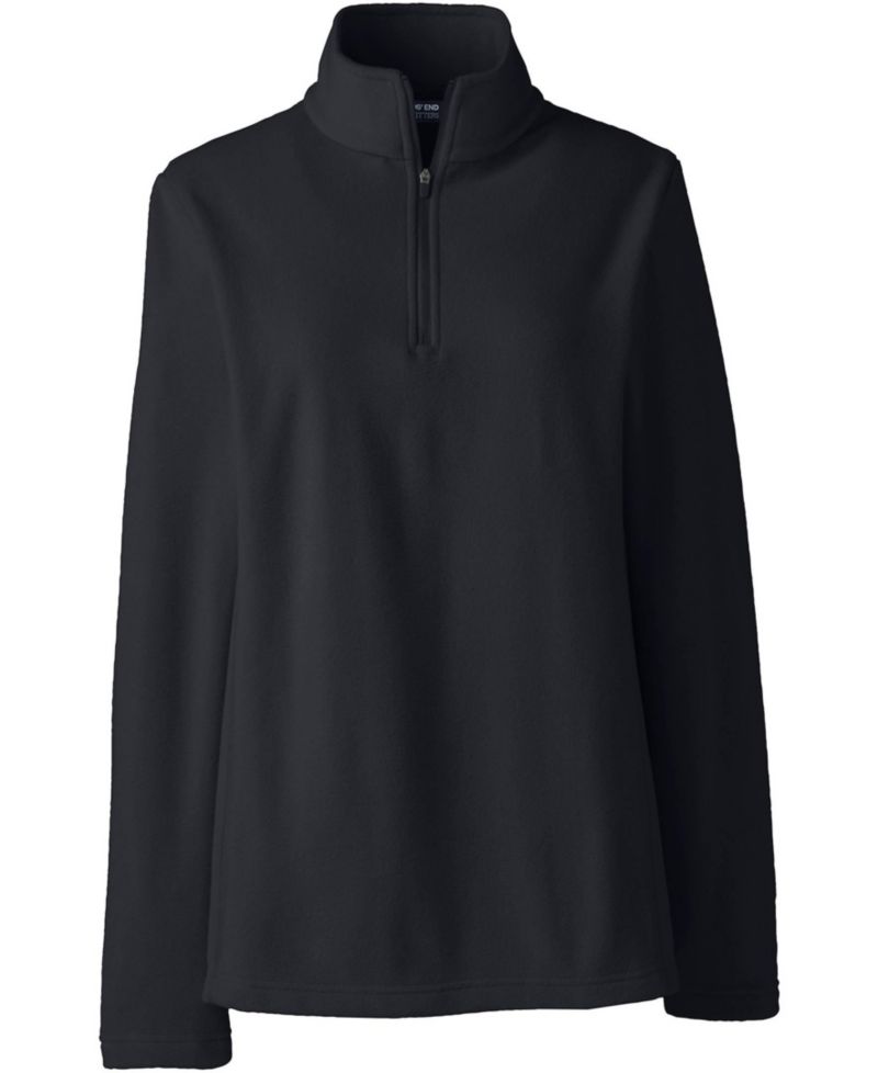 Plus Size Thermacheck 100 Fleece Quarter Zip Pullover Top