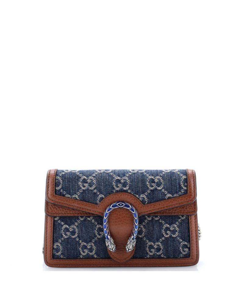 Super Mini Dionysus Bag GG Denim