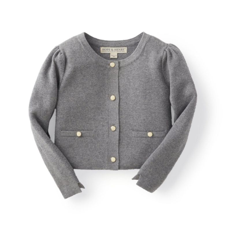 Baby Girls Hope and Henry Milano Stitch Cardigan