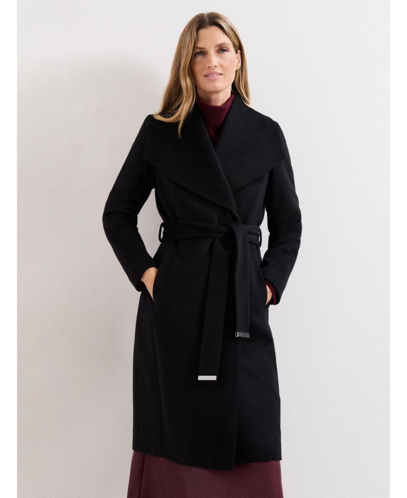 Women's Nicci Belted Wool Coat
