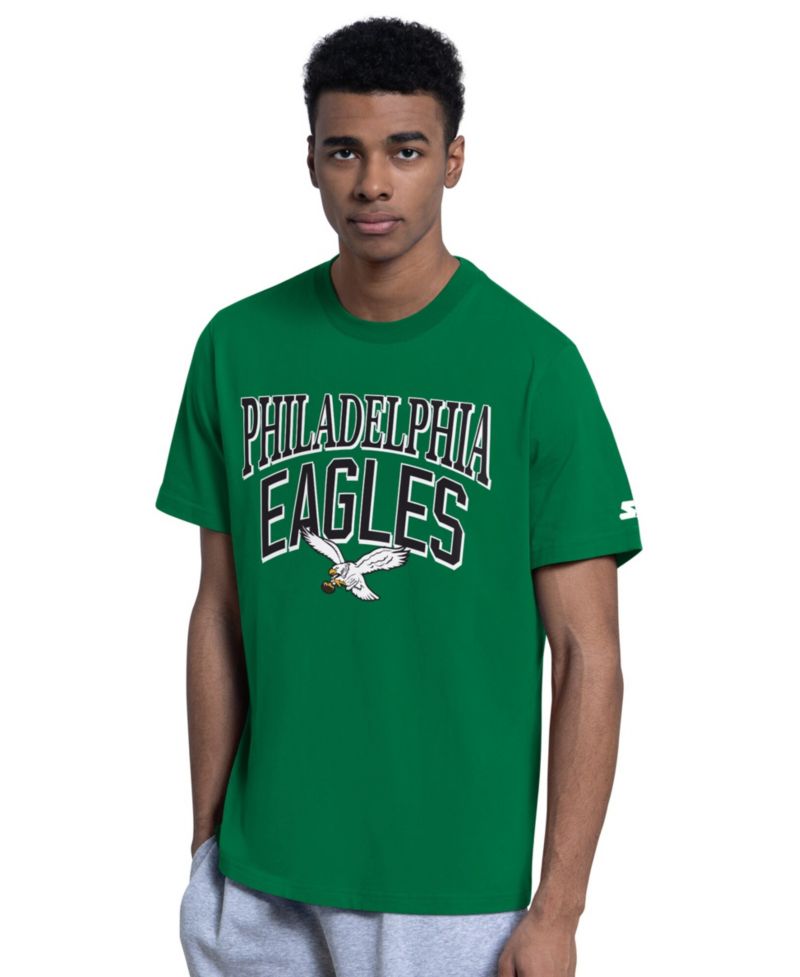 Men's 2-Pack Kelly Green/Gray Philadelphia Eagles Throwback Logo T-Shirt Set