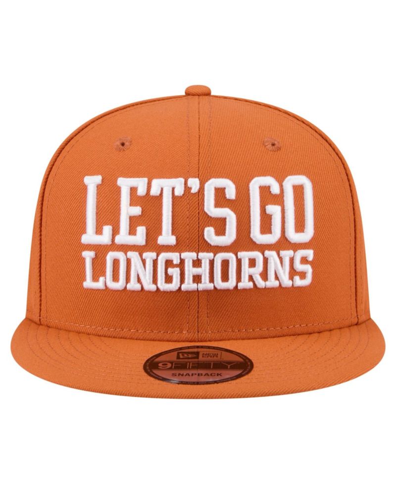 Men's Texas Orange Texas Longhorns Go Team 9FIFTY Snapback Hat