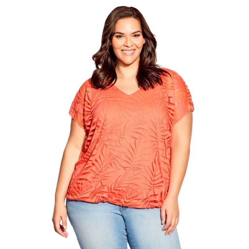 Women's Elora Burnout Top