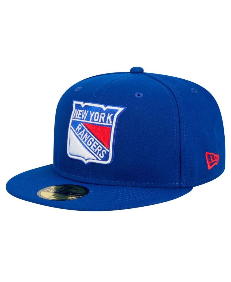 Men's Blue New York Rangers Core 59FIFTY Fitted Hat