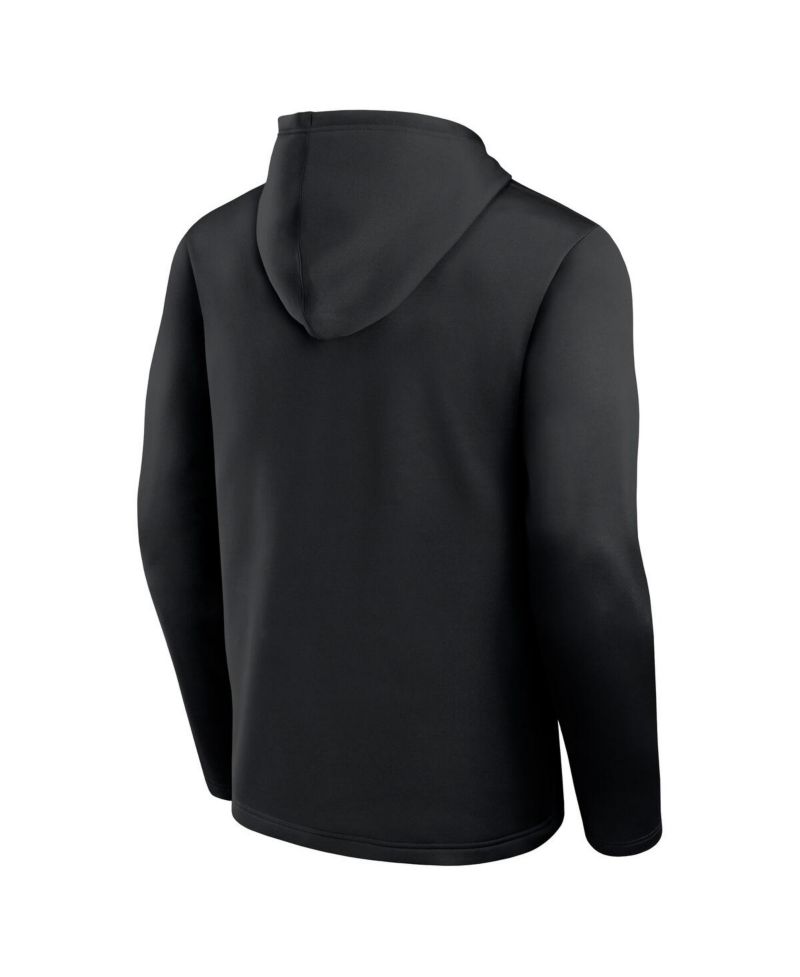 Men's Black Las Vegas Raiders Head Start Pullover Hoodie