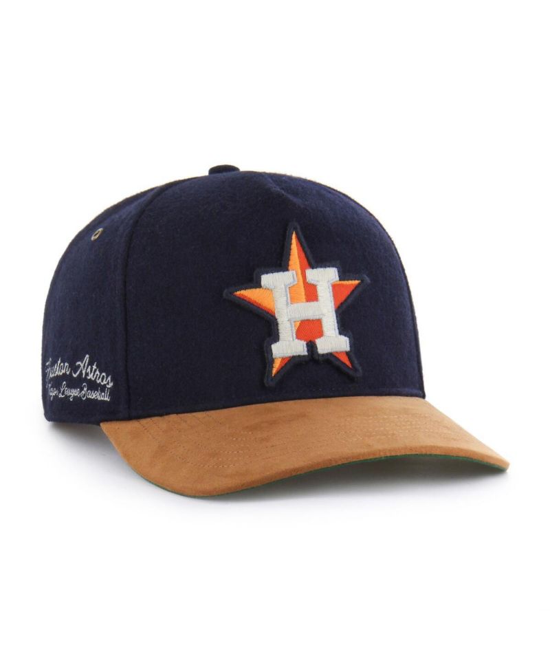 Men's Navy Houston Astros Gold Age Hitch Adjustable Hat