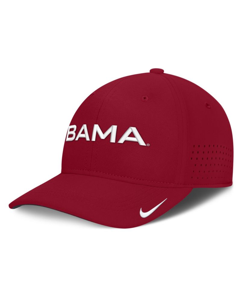 Men's Crimson Alabama Crimson Tide Gameday Aerobill Swooshflex Dri-FIT Hat