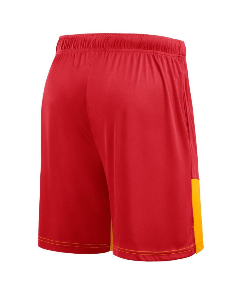 Men's Red/Gold Kansas City Chiefs Big & Tall Best of the Best Performance Shorts