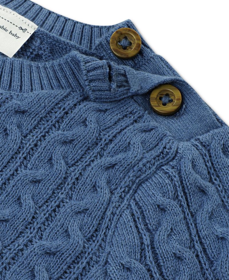 Baby Boys' Crewneck Sweater Coverall