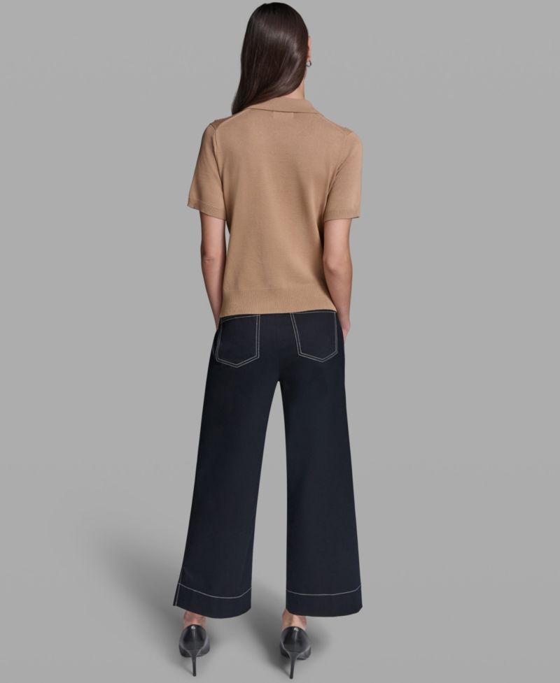 Petite Short-Sleeve Sweater