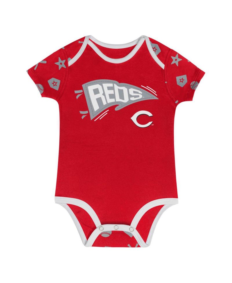 Baby Boys and Girls 2-Piece Navy Detroit Tigers On Deck Diaper Cover Set