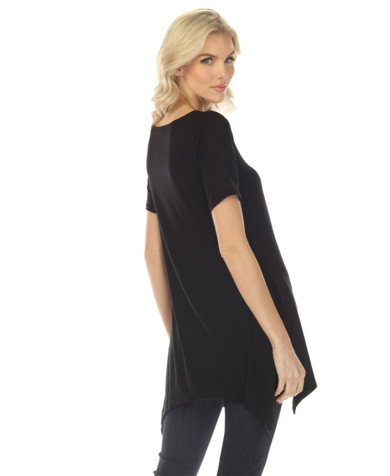 Women’s Short Sleeve Swing Tunic Top