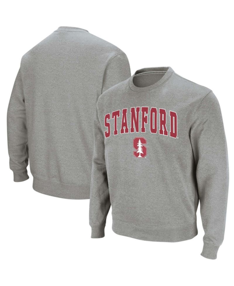 Men's Stanford Cardinal Arch & Logo Crew Neck Sweatshirt