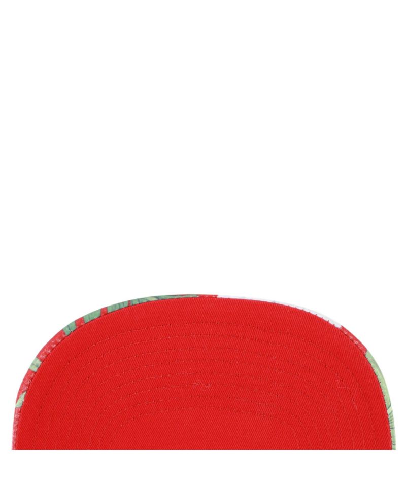 Men's '47 Red Chicago Bulls Beach Side Trucker Adjustable Hat