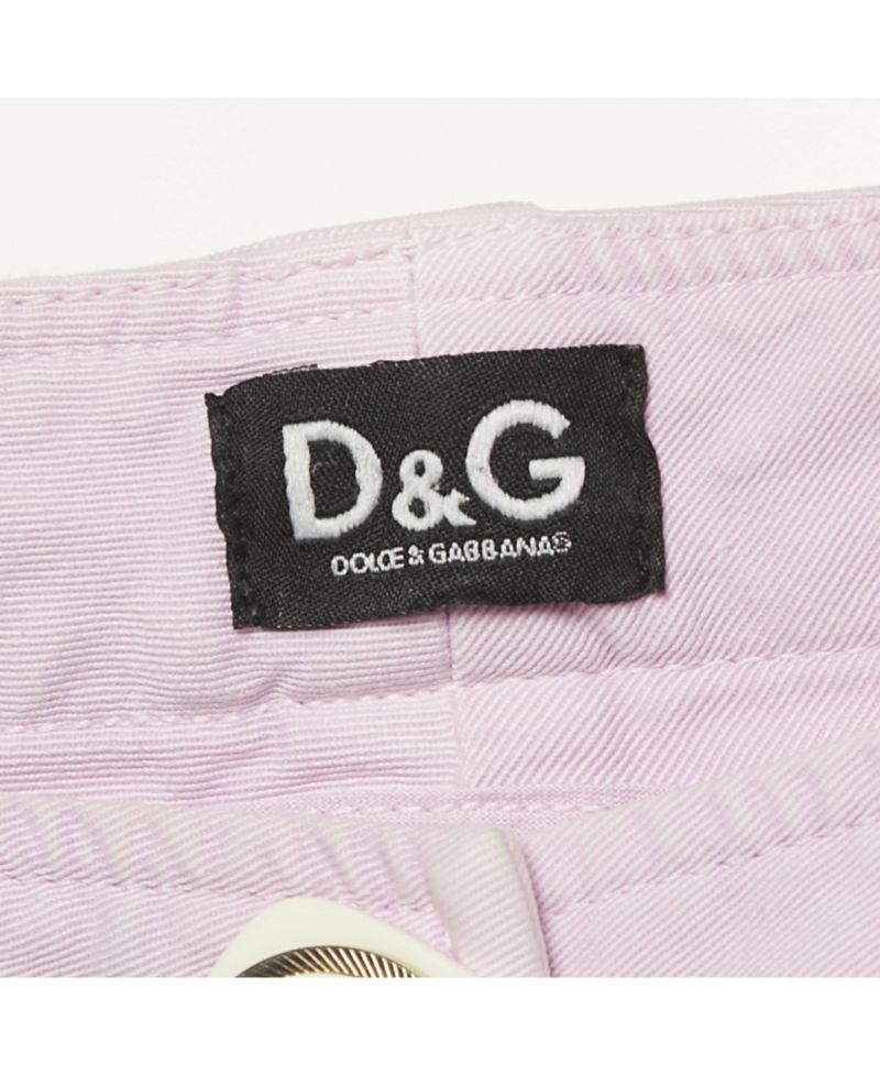 Women's Pre-Owned D&g Purple Cotton Shorts