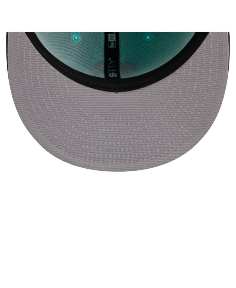 Men's Turquoise/Charcoal San Francisco Giants Two-Tone Color Pack 59FIFTY Fitted Hat
