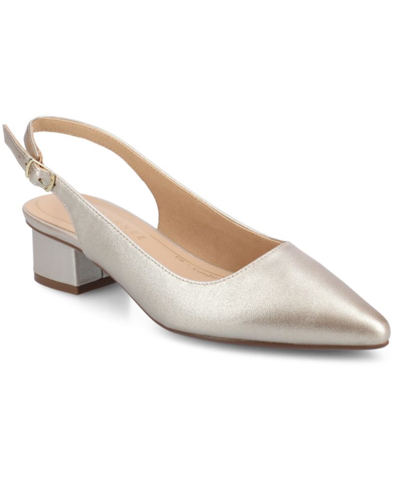 Women's Sylvia Block Heel Slingback Pumps