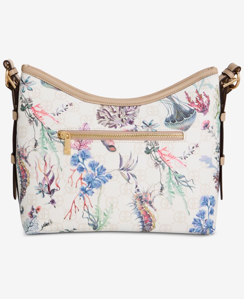 Sea Print Shoulder Bag