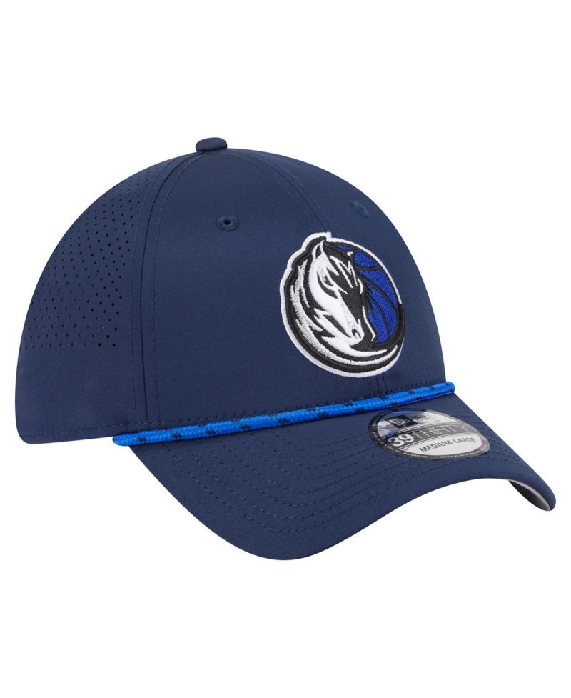 Men's Blue Dallas Mavericks Featherweight Poly Rope Flex 39Thirty Hat