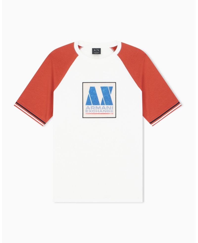 Men's Color Block Box Logo T-Shirt