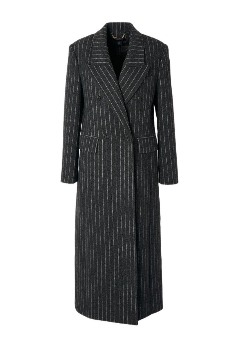 Women's Double Breasted Tailored Maxi Coat