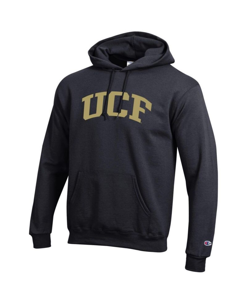 Men's Black UCF Knights Basic Arch Fleece Pullover Hoodie