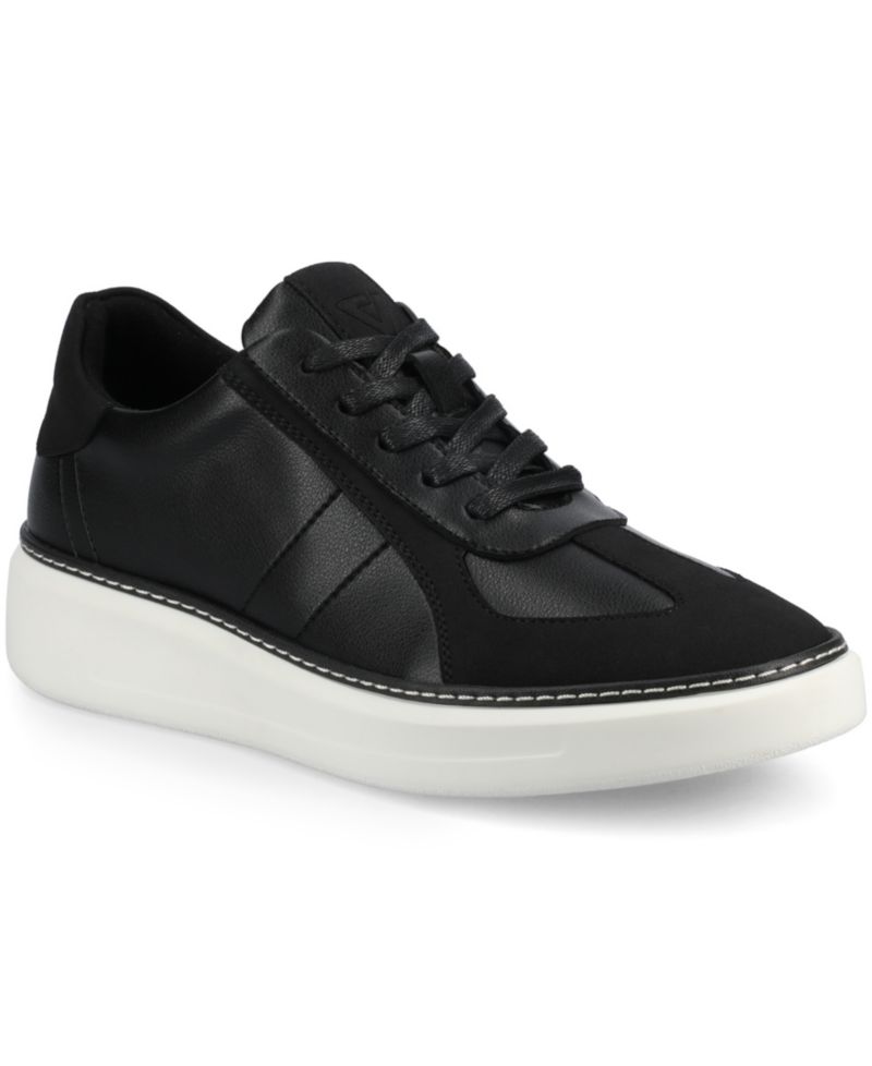 Men's Berlin Comfort Lace Up Low Top Flexible Court Sneakers