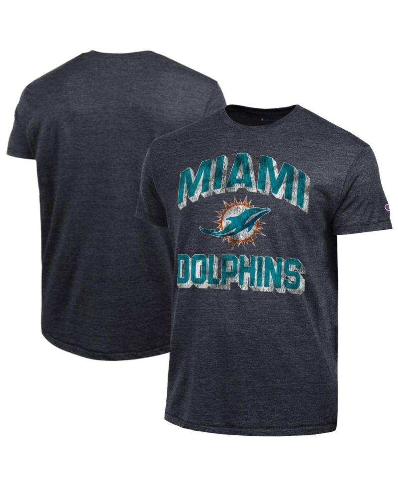 Men's Ultimate Miami Dolphins Tri-Blend Distressed T-Shirt