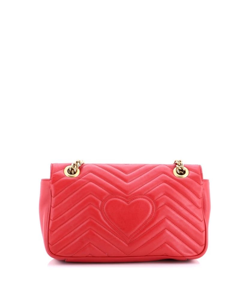 Medium GG Marmont Flap Bag Matelasse Leather