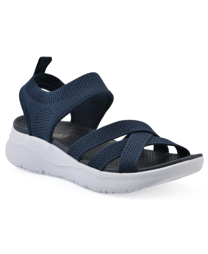 Women's Charry Round Toe Flat Sandals
