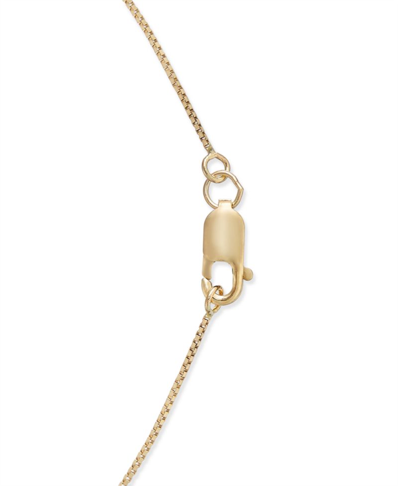 Diamond Cross 18" Pendant Necklace (1/4 ct. t.w.) in 14k Gold