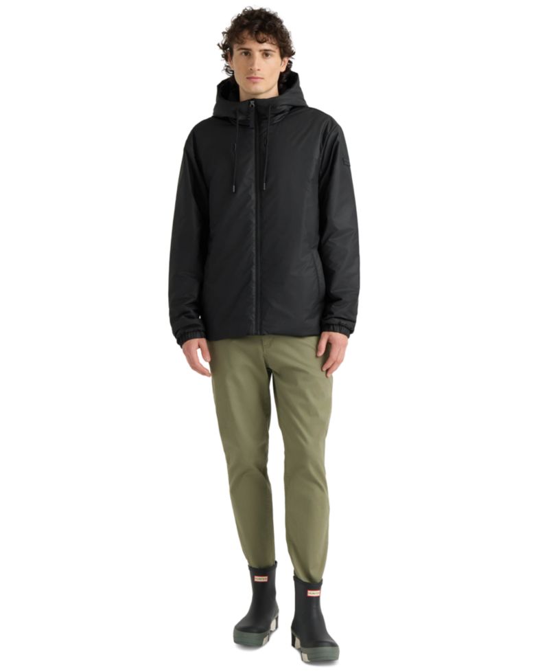 Men's Liam Zipper Front Hooded Rain Jacket