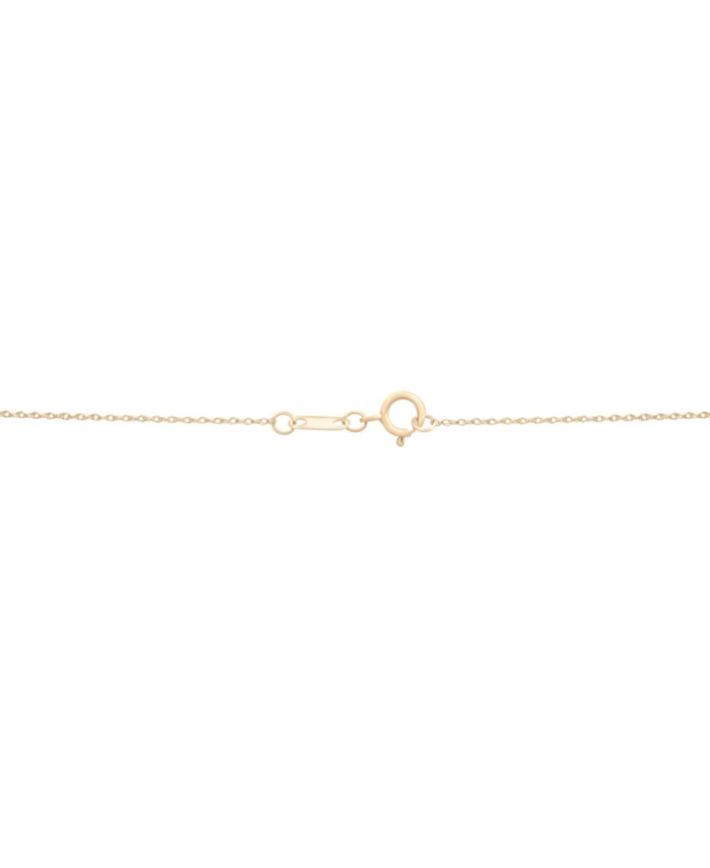 Diamond Blessed Mother Pendant 18" Necklace (1/10 ct. t.w.) in 10k Gold