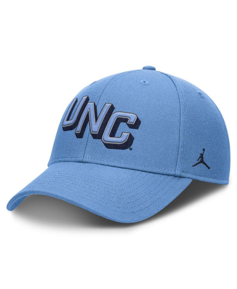 Men's Carolina Blue North Carolina Tar Heels Slanted Primetime Rise Performance Adjustable Hat