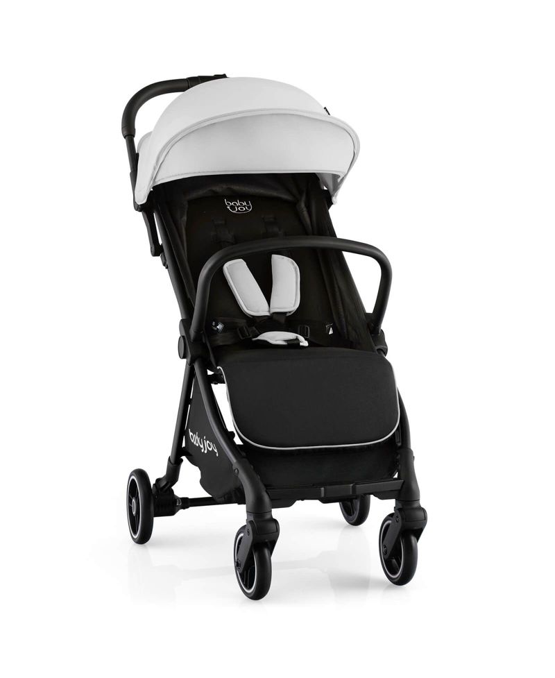 Kids One-Hand Folding Portable Lightweight Baby Stroller with Aluminum Frame