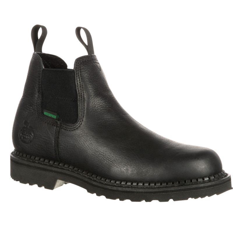 Men's Georgia Giant Black Waterproof High Romeo Boot