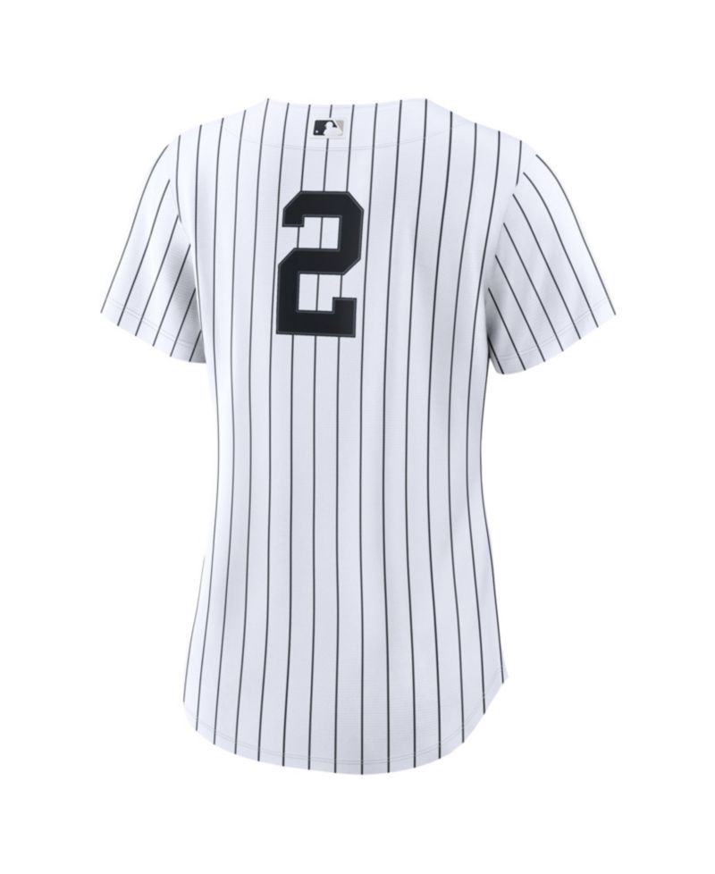 Women's New York Yankees Derek Jeter Home Retired Replica Jersey