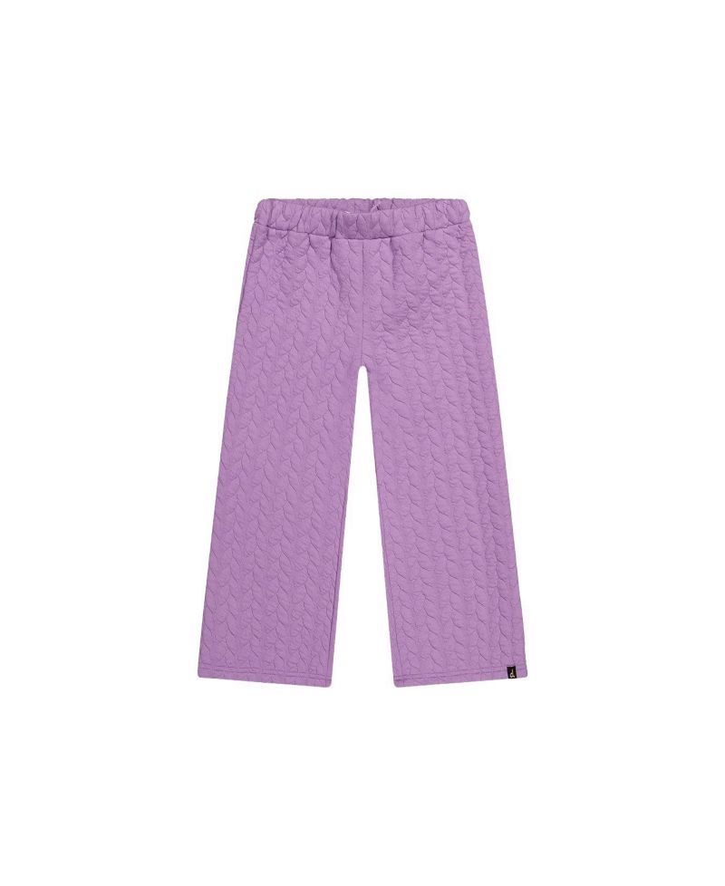 Big Girls Wide Leg Jacquard Pants