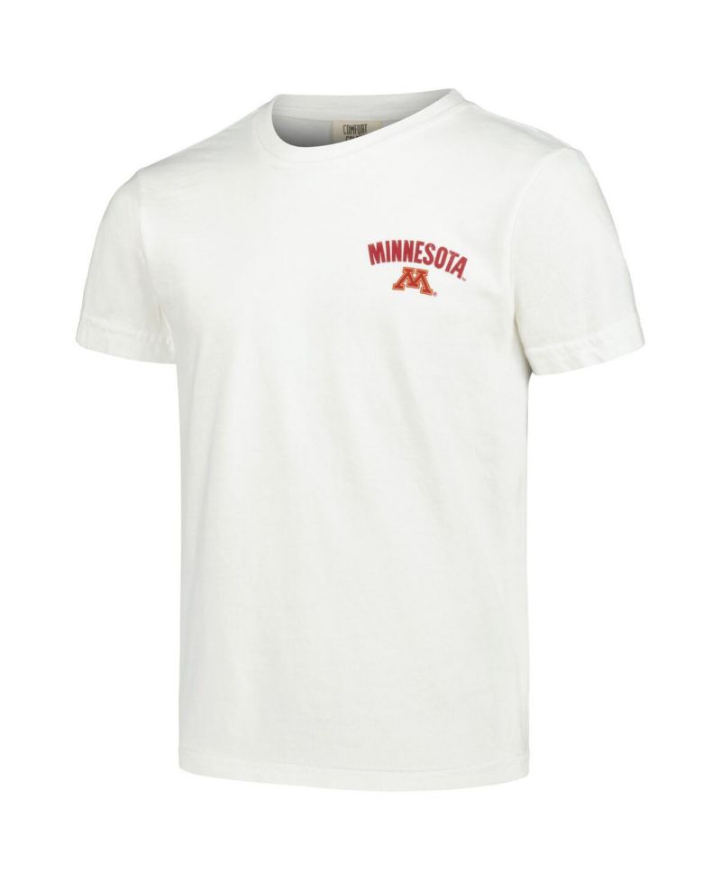 Big Boys and Girls White Minnesota Golden Gophers Hyperlocal Comfort Colors T-Shirt