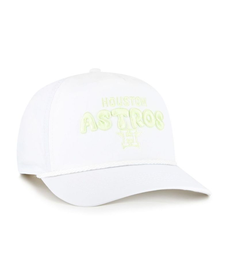 Women's White Houston Astros Bright Side Adjustable Hitch Hat
