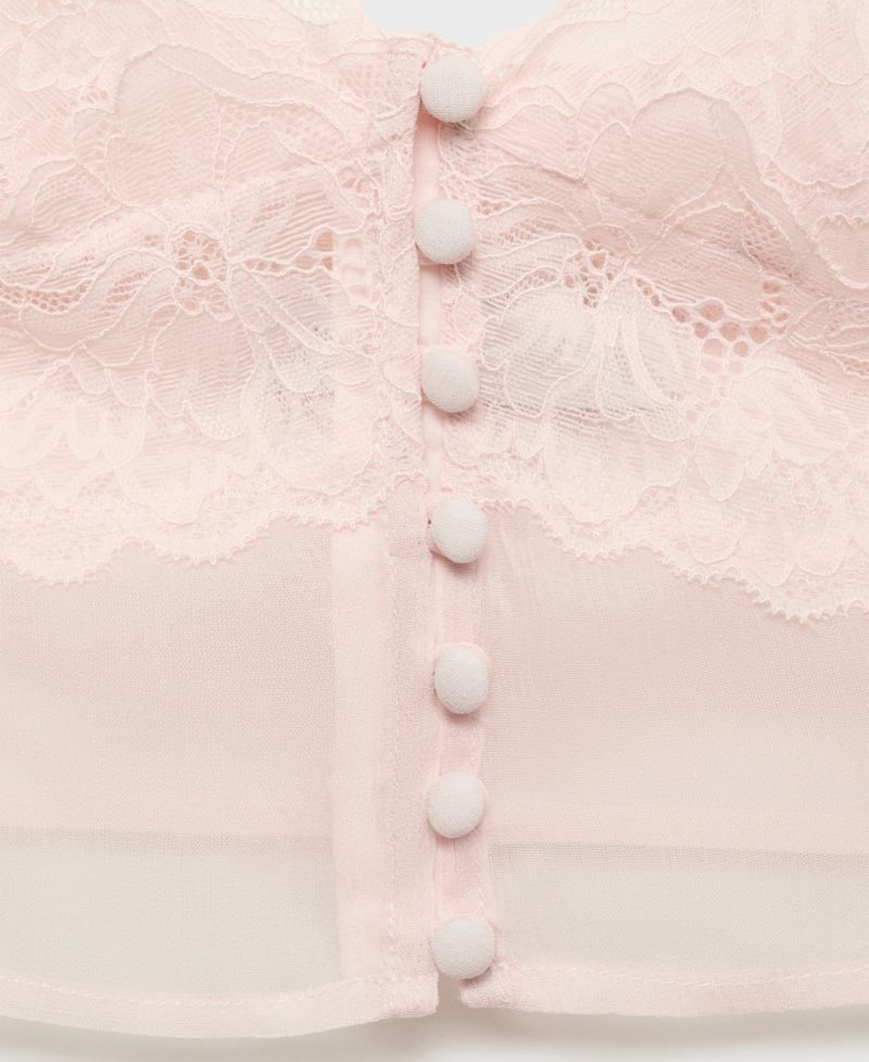 Women's Lace Crop Top