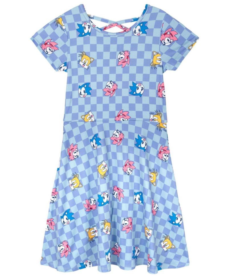 Little Girls (5-16) 2-Pack Skater Dresses