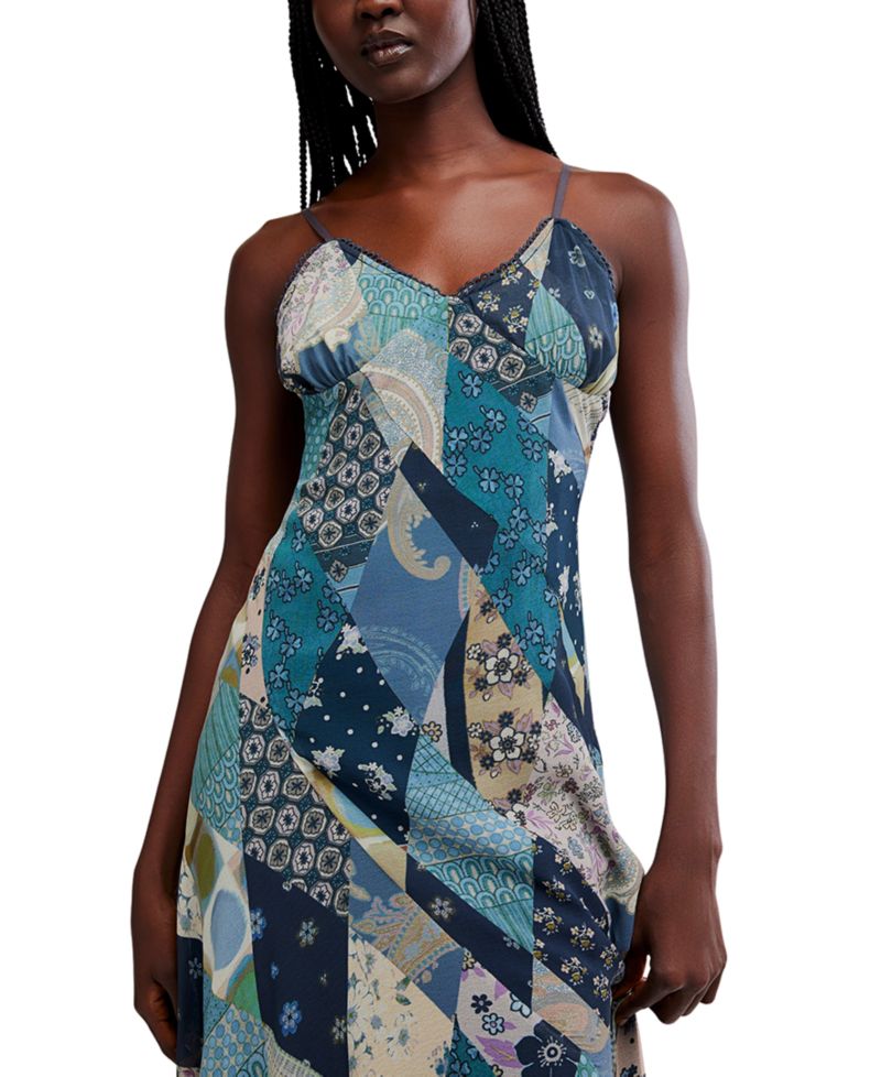 Women's Tis The Season Sweetheart Neckline Maxi Dress