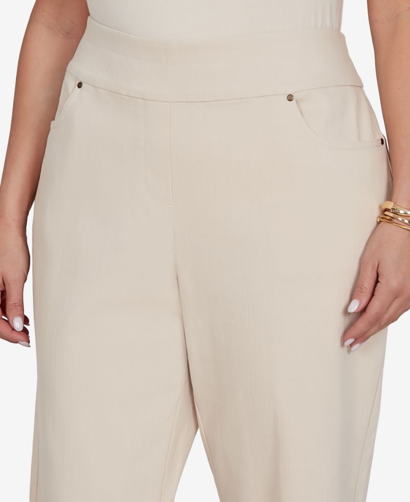 Plus Size Camden Market Natural Super Stretch Ankle Jeans