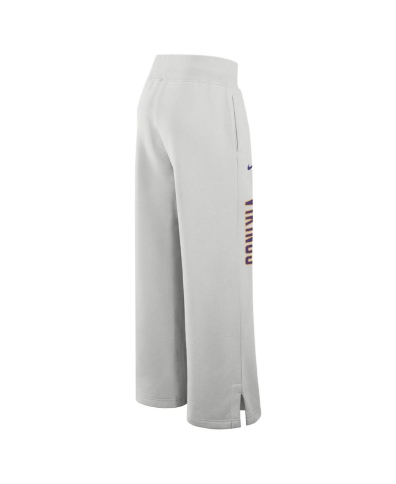 Women's Minnesota Vikings Primetime Phoenix Wide-Leg Fleece Sweatpants