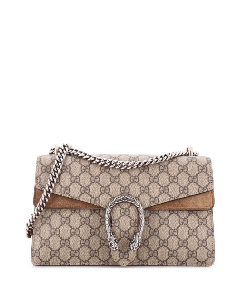 Small Dionysus Bag GG Coated Canvas