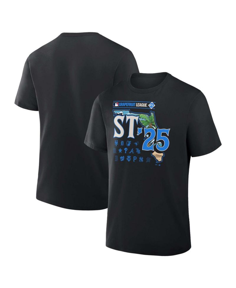 Men's Black 2025 Spring Training Grapefruit League Local Favorite T-Shirt